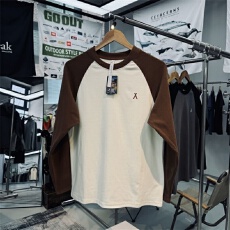 美式圆领运动慵懒长袖弹力2025年秋冬季卫衣软糯舒适休闲百搭上衣