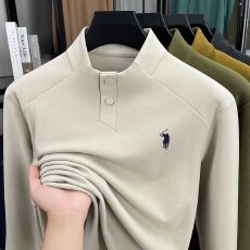 批发中年男士休闲百搭工厂直售2025年秋冬季新款精选卫衣潮流德绒保暖