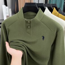 批发德绒2025年秋冬季新款中年男士休闲百搭工厂直售精选卫衣潮流保暖