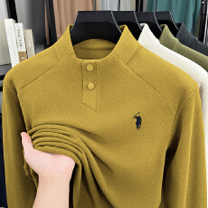 批发德绒2025年秋冬季新款中年男士休闲百搭工厂直售精选卫衣潮流保暖