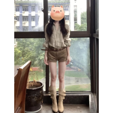 批发韩系老钱风长袖薄款<b class='q'>衬衫</b>女早秋季2026新款设计感<b class='q'>衬衣</b>通勤内搭上衣