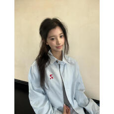 批发休闲百搭翻领<b class='q'>衬衫</b>夹克 国潮牌潮流秋季美式复古拉链<b class='q'>情侣</b><b class='q'>外套</b>