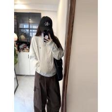 批发空穴来风 重磅拉链翻领开衫休闲<b class='q'>夹克</b>立领卫衣外套<b class='q'>男</b>女秋冬