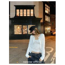 批发<b class='q'>蕾丝</b>密语'重工提花<b class='q'>蕾丝</b>吊带短款圆领开衫叠穿真两件<b class='q'>套装</b>