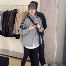 批发2025初冬<b class='q'>新款</b>韩系休闲宽松简约气质卫衣<b class='q'>外套</b>女装时尚百搭高级上衣