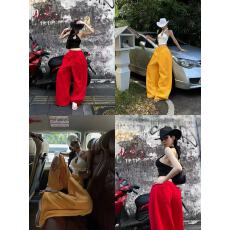 批发FORNIS 【<b class='q'>街头</b>多巴胺】性感金属扣挂脖背心F26Y50134 +F26K50141