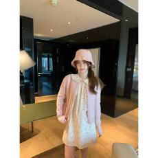 孔真烦呐 初恋感娃娃领碎花连衣裙女2026新款甜美短袖宽松裙子