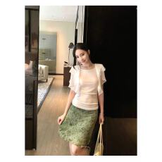 批发吴太甜 金丝豹鱼尾显瘦包臀豹纹半身裙女垂坠感A字裙气质显瘦裙子