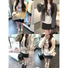 批发THETURE <b class='q'>动物</b>园印花<b class='q'>T</b>圆领<b class='q'>T</b><b class='q'>恤</b>上衣长袖内搭秋冬新款女休闲打底衫