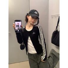批发宋正恩黑色假两件<b class='q'>长袖</b>t恤女秋季新款修身短款百搭内搭<b class='q'>打底衫</b>上衣