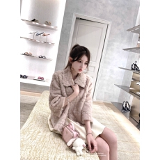 批发韩系甜美宽松慵懒风环保皮草千金短款毛<b class='q'>外套</b>女秋冬高级感气质上衣