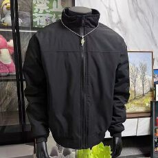 批发工装夹克外套男宽松短款春<b class='q'>秋</b>季美式防水高级感痞帅棒球服2025新款