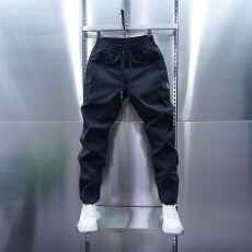 批发2026秋季新款运动时尚户外休闲裤男百搭潮牌高档冲锋宽松舒适长裤