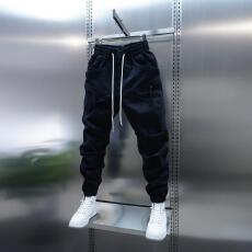 批发潮牌时尚<b class='q'>哈伦</b>裤子春夏男士黑色工装裤宽松户外休闲<b class='q'>运动裤</b>速干机能