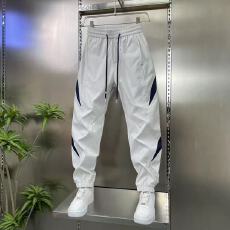 批发秋季新款男士风潮宽松裤子2026休闲裤<b class='q'>哈伦</b>男潮牌拼接运动束脚爆款