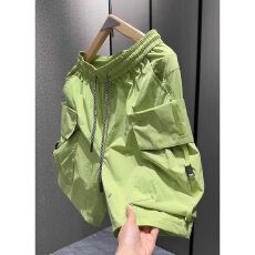 批发痞帅大兜机能工装短裤男夏季薄款<b class='q'>潮牌</b>时尚五分裤直筒运动休闲裤衩