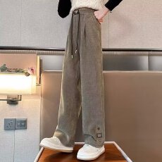 批发女童裤子2025新款<b class='q'>夏装</b>洋气儿童中大童直筒宽松薄款休闲夏季阔腿裤