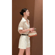 批发小个子气质上衣女新款短裙两件套套<b class='q'>装</b>
