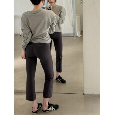 批发小个子瑜伽<b class='q'>喇叭</b><b class='q'>裤</b>女夏运动微喇<b class='q'>裤</b>高腰提臀紧身休闲<b class='q'>裤</b>健身
