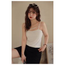 批发显瘦遮肉吊带背心女2025<b class='q'>夏季</b>新款大码微胖MM设计感内搭上衣T恤