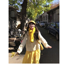 批发云南旅游miu系氛围感穿搭长袖针织上衣半身裙套装长裙<b class='q'>连衣裙</b>早秋