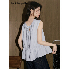 批发广州十三行爆款女装设计感前后可穿无袖背心夏季<b class='q'>韩版</b><b class='q'>娃娃衫</b>薄上衣