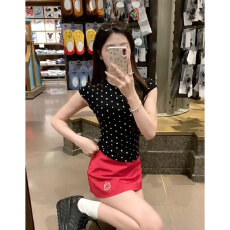 批发晨领天猫品质辣妹高腰显瘦包臀裙<b class='q'>夏季</b>新款纯欲黑色a字半身裙女