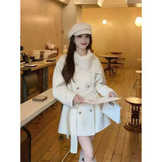 批发高质量加厚保暖德绒450克高级感韩系外套女秋冬新款上衣