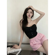 批发晨领辣妹显瘦运动短裤女夏季外穿新款小个子瑜伽美式包臀低腰<b class='q'>热裤</b>