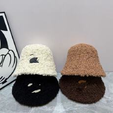 批发羊羔绒帽子女冬款2025新款渔夫帽女士秋冬季毛绒百搭防寒保暖盆帽