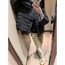 2025年秋冬新款韩版宽松短款立领羽绒服女轻薄款小个子白鸭绒外套