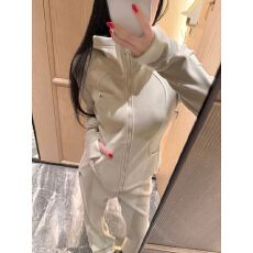 批发奥利绒连帽短款外套卫衣时尚套装加厚卫裤<b class='q'>休闲裤</b>女