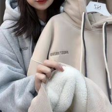 批发原版质量~华棉复合北极绒360克】<b class='q'>卫衣</b>加绒加厚2023年冬