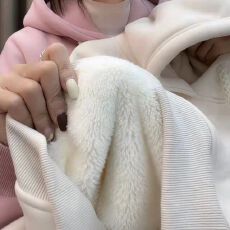 批发【官图实价~华棉复合北极绒350克 】加绒加厚新款<b class='q'>韩版</b><b class='q'>卫衣</b>