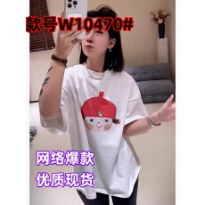 批发韩版<b class='q'>卡通</b>印花<b class='q'>t</b><b class='q'>恤</b>女百搭2026年新款纯棉宽松常规款半袖潮牌ins上衣