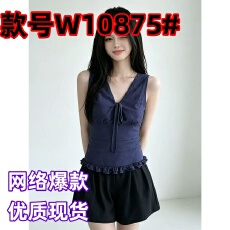 设计感修身显瘦辣妹洋气上衣