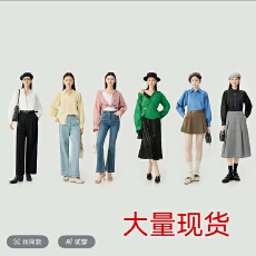 批发2025年女新款设计感气质百搭上衣