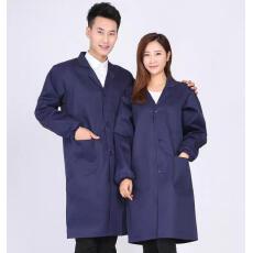 批发防尘服食品饲料厂服长款卦子<b class='q'>工作服</b>男女大褂长袖【量大提前报】