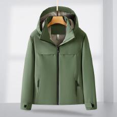 批发diy定制<b class='q'>工作服</b>一体超柔摇粒绒三合一冲锋衣工装外套(提前报货)