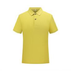 批发POLO衫定制T恤logo商务工作服翻领纯色团体服(普宁仓现货提前报V)