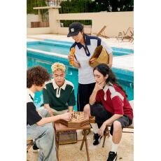 批发宽松潮流撞色polo 短袖翻领 65%棉35%聚酯纤维 通款