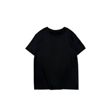 批发180克 纯色牛奶丝宽松休闲短袖<b class='q'>T</b><b class='q'>恤</b>