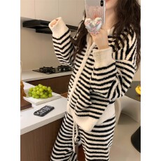 批发2025年冬季新款睡衣女网红ins风韩版家居服官方