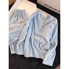 批发德绒2025年冬季新款睡衣女简约网红风加厚家居服官方