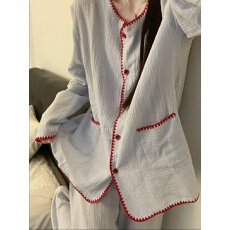 2026年春秋季新款睡衣女网红ins风韩版家居服官方