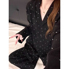 批发2026年春秋季新款长袖睡衣女网红风韩版家居服官方