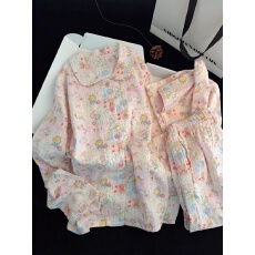 批发2026年春秋季新款睡衣女长袖长<b class='q'>裤</b>网红<b class='q'>韩版</b>家居服官方