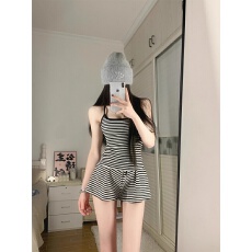 带胸垫2026年夏季新款睡衣女网红风纯欲风家居服官方