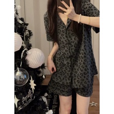 批发2026年夏季新款睡衣女网红风韩版短袖家居服套装