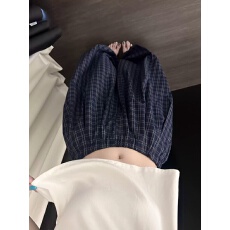 批发2026年春秋季新款遛弯裤双口袋慵懒风网红睡衣女